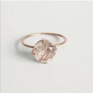 Natalie Marie Jewellery Rutilated Quartz Ring